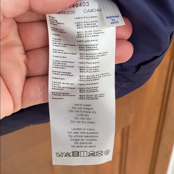 NWOT ASICS Motiontherm knee length coat - Picture 2 of 3